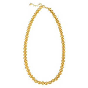 14k Yellow Gold Bead Chain (8mm)