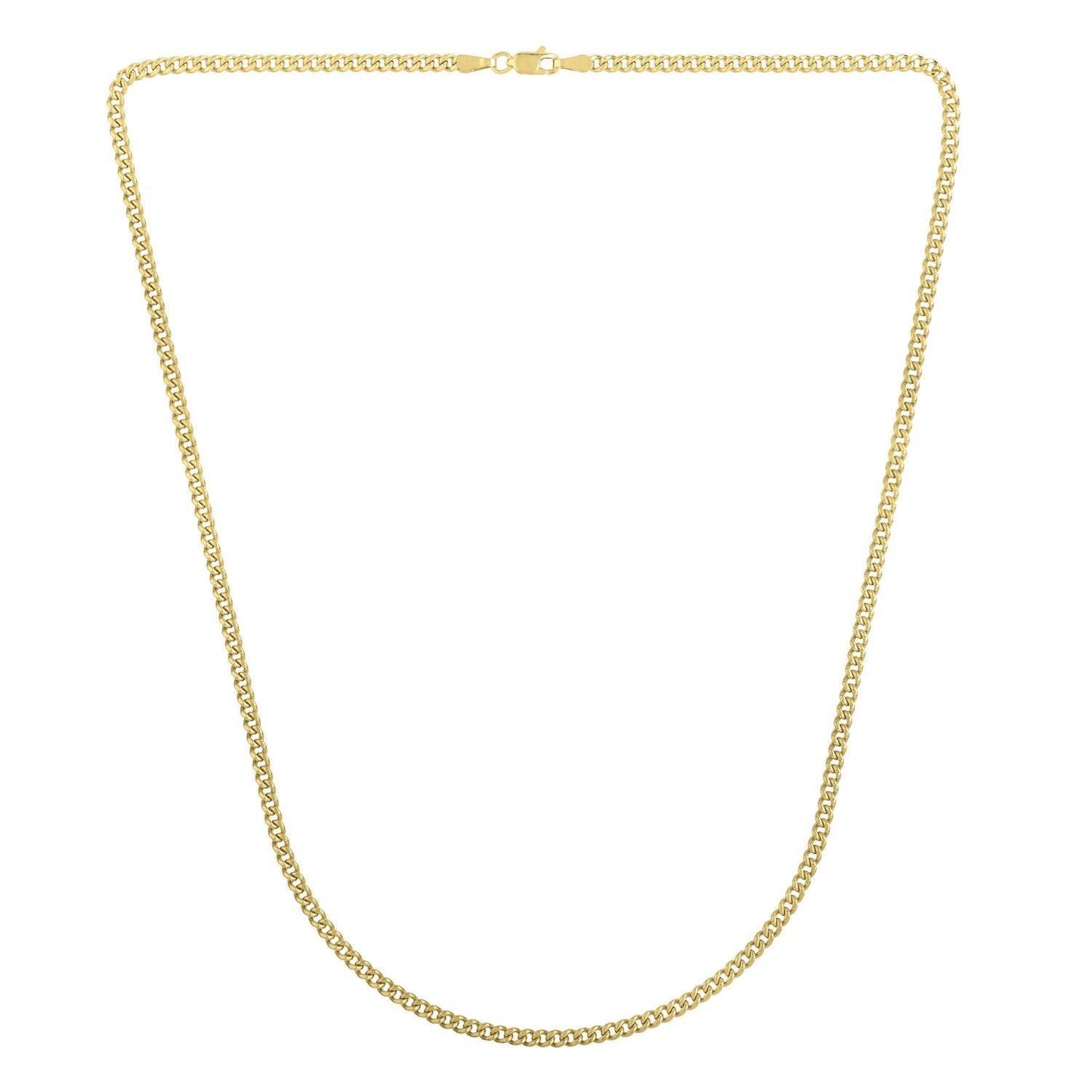 14k Yellow Gold Light Gourmette Chain (2.80 mm)