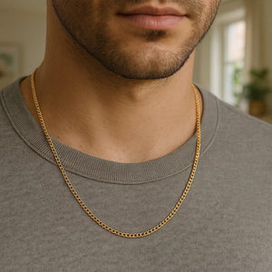 14k Yellow Gold Light Gourmette Chain (2.80 mm)