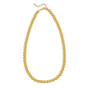 14k Yellow Gold Bead Chain (7mm)