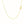 14k Yellow Gold Diamond Cut Cable Link Chain (0.68 mm)
