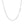 Sterling Silver Rhodium Plated Round Cable Chain (1.80 mm)