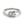 Solitaire Two Stone Diamond Ring in 14k White Gold (1/2 cttw)
