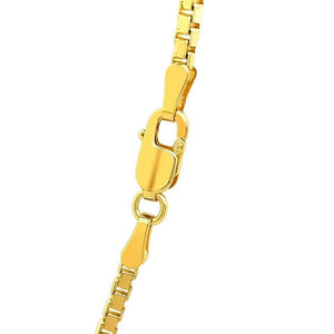 14K Yellow Gold Classic Box Chain (1.7 mm)