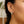 14k Two Tone Gold Double Round Hoops
