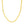 Woven Rope Necklace with Diamond Accents in 14k Yellow Gold