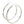 Sterling Silver Rhodium Plated Large Polished Classic Hoop Earrings (3x40mm)