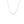 14k White Gold Round Cable Link Chain (1.10 mm)